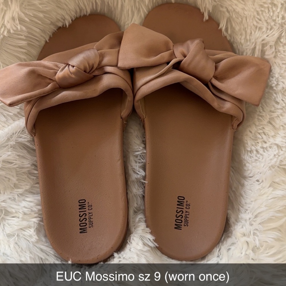 EUC Mossimo bow slides